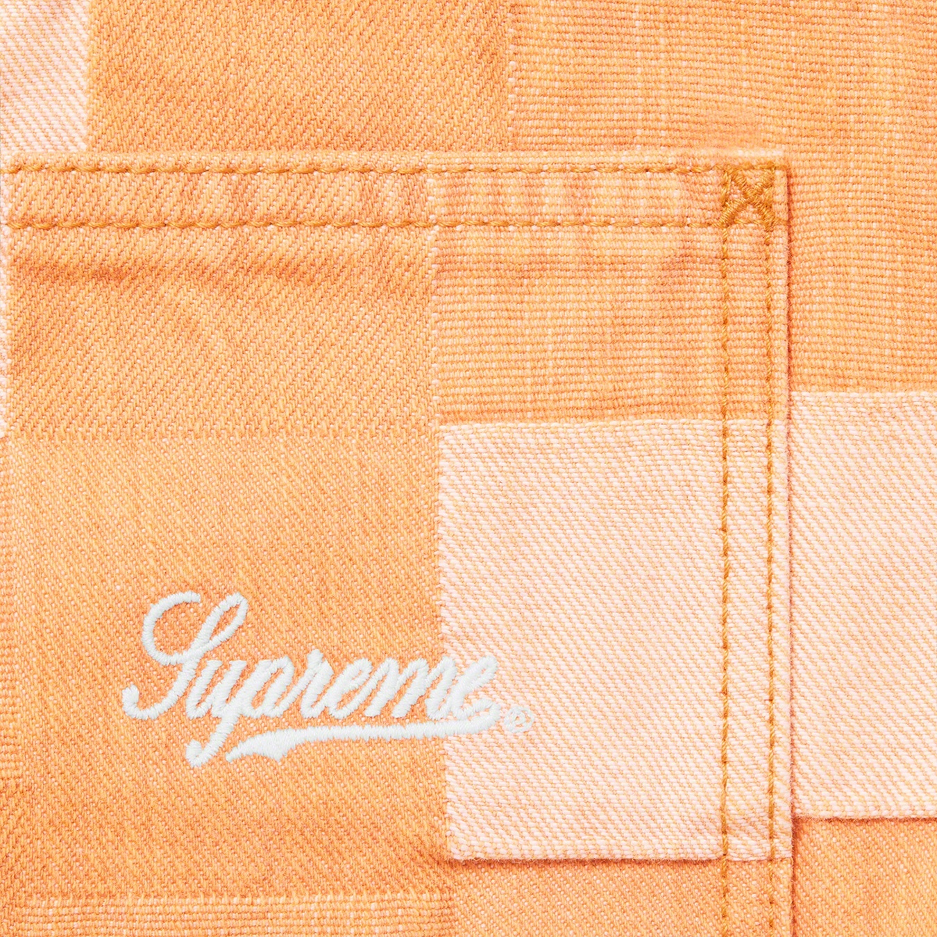 Patched Denim Vest view 6